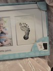 New Pearhead Babyprints Baby Photo Frame My Little Hand Foot Prints No Mess Nib