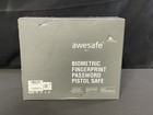 Awesafe Biometric Fingerprint Password Pistols Safe New Open