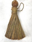 Antique Wisk Broom Corn Broom Clothes Brush Natural Lady Head Original 1940