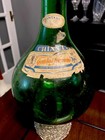  rare  Vintage Cenuta Di Lornano Green Italian Chianti Bottle 