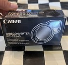 Canon Wide Converter Lens Wc-c2540  Super Clean  Rare  Plus Extras