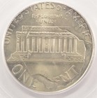 2001 1c Lincoln Cent Struck On Dime Double-denomination Pcgs Ms66