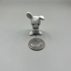 Vintage 1986 Precious Moments Tiny Miniature 1 5  Bunny With Present Figurine