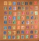 Stamps Great Britain  Lots Of 100 Plus  Queen Elizabeth Machins  See Details 