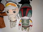 Star Wars Stuffed Plush Lot Of 10 Jawa Vader Rey Wampa Ewok Boba Jango Fett