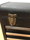Vintage Craftsman Rally Box Metal Tool Box 3 Drawers Mechanics Toolbox W  Key
