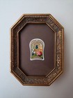 French Perfume Label Antique Framed Interior  74cce7