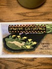 Pattern Wool Felt Daffodil Dance Rabbit Table Runner New Primitive Gatherings