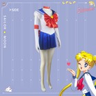 Sailor Moon Usagi Tsukino 4th Gen Sailor Suit Cosplay Costume Halloween Kids Men