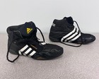 Adidas Response Wrestling Shoes - Black  Tie   Zip-up - Men s 10 5 Us 