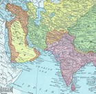 1908 Mcnally Map Asia China Japan Taiwan Arabia India Afghanistan Nepal Tibet