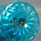 Steuben   1983 Celeste Blue   Topaz Compote