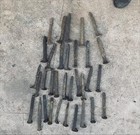 Antique Vintage Railroad Spikes