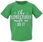 Boys Short Sleeve Funny Graphic Tees For Toddler To Big Kid 9 Years Green