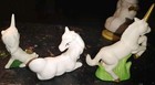 Lot Of 3 Vintage Ceramic porcelain Unicorns Figurines - Many Great Items Avail
