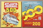 Vintage Mixed Lot Of 9 Racing 500 Souvenir   Official Program