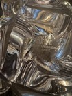 Beautiful Glass Ashtray Heavy French