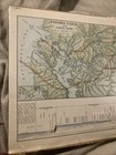 1913 Map Panama Canal   Canal Zone Lithograph Full Color Ll Poates Engravers Ny