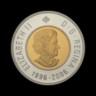 Canada  2006  2 Dollars  Silver - Qeii  Polar Bear  Gilt Toonie Frosted Proof 02