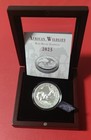  somalia 100 Shillings 2023 Proof high Relief   1oz  Silver elephant  schr w 