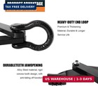 Pallet Puller Clamp 6000lbs Tree Puller Tool  Stump Puller  Pallet Grabber Black