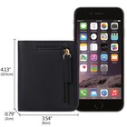 Rfid Mens Slim Front Pocket Wallet Leather Bifold Id credit Card Holder