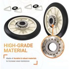 2pc 349241t Dryer Drum Roller Kit For Whirlpool Kenmore Sears Ap3098345 Ps347627
