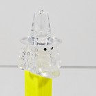Vintage Pez Crystal Witch Dispenser Yellow Mail Order Exclusive Made In Slovenia