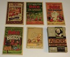 Non Sport Lot - Batman   Skippy Cards  Quaker Oats Popeye Mini Comics  Authors