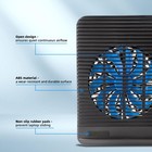 Laptop Cooling Pad Usb Powered Laptop Cooler 2 Blue Silent Big Fans Height Adjus