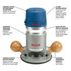 Bosch Factory-certified Refurbished 2hp 120v Corded Router