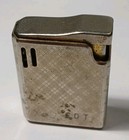 Vintage Colibri Lighter Electro-quartz Japan Lighter Silver Chrome Electro-flame