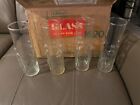 Vintage Libbey La Femme 3d Nude Ladies 20oz Cocktail Beer Glass Set Of 12