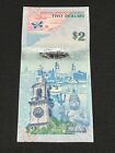 Bermuda 2 Dollar Paper Bill  Ibns Banknote Winner 2009   Uncirculated   Mint   