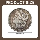 12pcs set 1887-1898  1 Morgan Silver Dollar Coin Brilliant Uncirculated