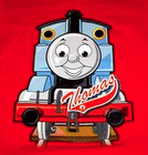 New  Thomas The Tank Engine Red T-shirt Boys Size 4t