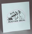 Pre Cut Water Slide Decal Edison Logo For Cylinder Phonograph Cabinets