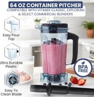 Blender Pitcher For Vitamix 64 Oz Vm0102 Vm0103 Container Vm0115a    Tamper