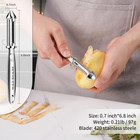 Vegetable Potato Peeler I-shaped Ultra Sharp Stainless Steel Blades Peelers  Ora