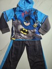 Batman Boys Hoodie   Pants Set     Superhero Outfit Size 6t
