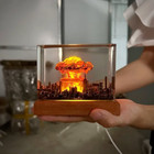 3d Mushroom Cloud Decorative Night Light Led Flameless Lamp For Home Decor