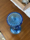 1973 Vintage I Dream Of Jeannie Blue Glass Jim Beam Liquor Decanter Genie Bottle