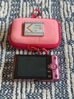 Sony Cyber-shot 220 Dsc-wx220 Compact Camera Pink - Tested Working