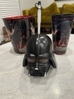Star Wars Revenge Of The Sith Movie Popcorn Bucket Tin Souvenir Darth Vader Cup 