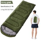 2pcs Thick Adult Cold Weather Sleeping Bag For Big   Tall Waterproof Winter Bags