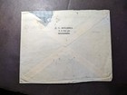 1935 British Singapore Straits Settlements Airmail Cover To London Ec1 England
