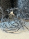 Lot 2 Cone Spool Novelty Soft Fuzzy Baby Alpaca Yarn W nylon 1lb 3oz 546gr 3014a