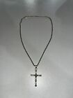 Taxco Sterling Silver Rope Necklace And Pendant