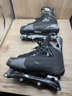 Mission Axiom Inline Hockey Skates 8 5 Black Silver Hi-lo Chassis