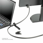 Microsaver Keyed Ultra Laptop Lock  6 Ft  Steel Cable  Two Keys  Kensington 6406